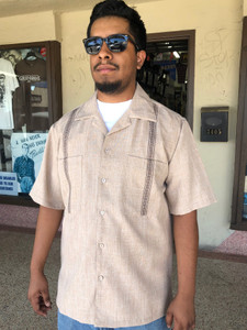 tan heather with brown