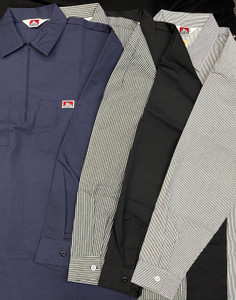 Long Sleeve Ben Davis 1/2 Zip Shirt