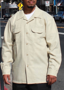 Spring 2025 Ivory Mix Pendleton Board Shirt