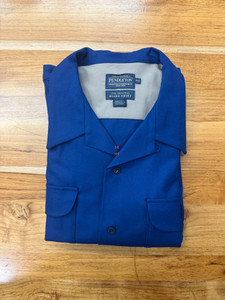 Dark Blue Mix Solid Fall 2025 Pendleton Shirt