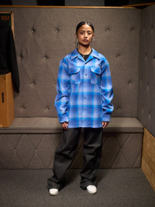 Preorder Spring 2026 Blue Ombre Pendleton Board Shirt