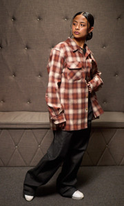 Spring 2026 Rust Tan Ombre Pendleton Board Shirt