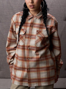 PREORDER Fall 2026 Tan Multi Plaid Pendleton Board Shirt