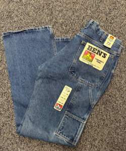 Ben Davis Denim Carpenters Pants Washed Indigo