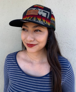 Pendleton Cheif Joseph Black Wool Six Panel Cap