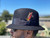 Black DMC Lowrider Hat (pictured with brim down)