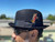 Black DMC Lowrider Hat (pictured with brim up)
