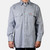 Ben Davis All Cotton Button Up Long Sleeve Shirt Hickory Stripe
