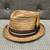 Stingy Brim Diamond Top Dark Coconut Straw Hat Stingy Brim Diamond Top Dark Coconut Straw Hat