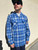 Spring 2024 Blue Ombre Long Sleeve Pendleton Board Shirt