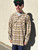 Spring 2024 Taupe Mix Plaid Long Sleeve Pendleton Board Shirt