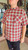 Red Plaid Worsted Wool Pendleton Short Sleeve Board Shirt