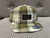 Spring 2025 Olive Plaid Flat Brim Cap