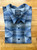 Short Sleeve Spring 2025 Grey Navy Ombre Pendleton