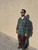 Fall 2025 Pendleton Teal Charcoal Ombre Pendleton Board Shirt