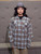 Fall 2025 Blue Brown Ombre Wool Pendleton Board Shirt