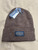heather brown Pendleton beanie