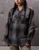 PREORDER TALL AND BIG SIZES ONLY Fall 2026 Brown/Charcoal Ombre Pendleton Board Shirt