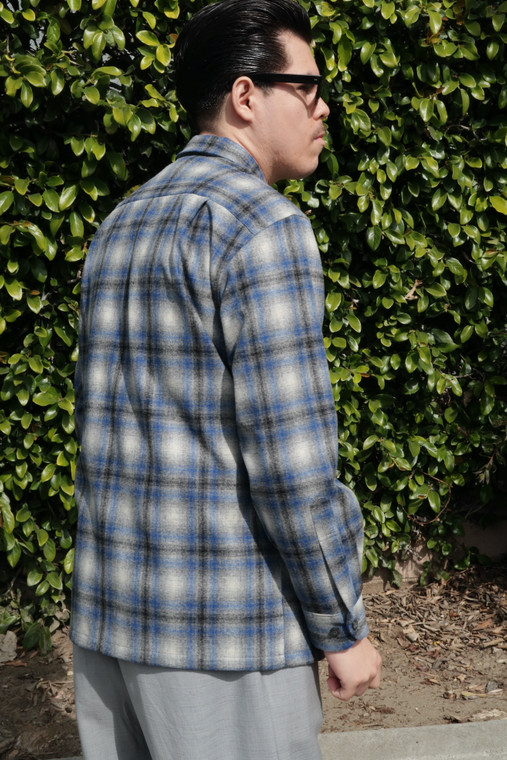 Fall 2023 Grey Blue Ombre Pendleton Boardshirt