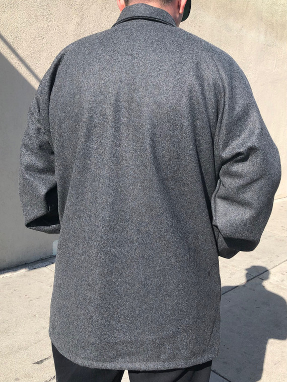 Wool Melton Collar Clicker Coat