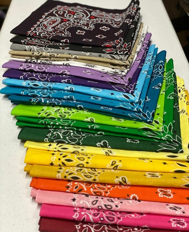 American Made Cotton Bandanas