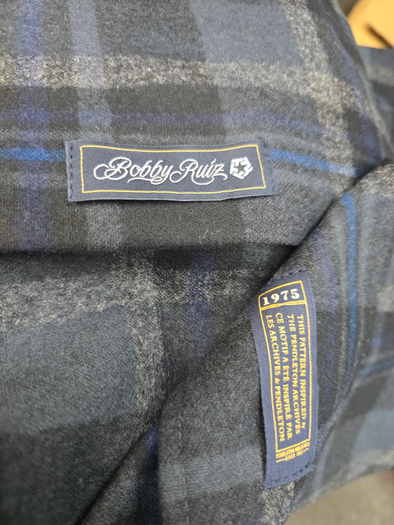Pendleton x Bobby Ruiz Slate Multi Plaid Board Shirt