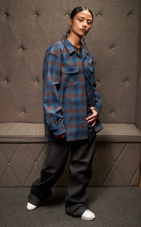 Preorder Brown Navy Ombre Spring 2026 Pendleton Board Shirt