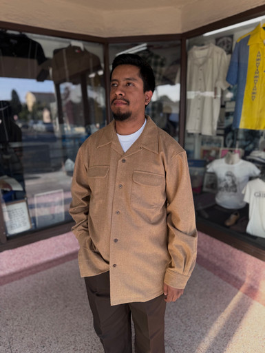 Fall 2025 Pendleton Tan Mix Pendleton Board Shirt