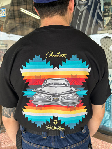 Bobby Rizz Merch Bobby Ruiz X Pendleton Black T Shirt