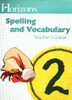 Horizons Grade 2 Spelling & Vocabulary Complete Set