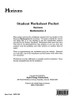 Horizons Grade 3 Math Student Work Sheet Packet