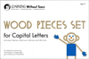 Handwriting Without Tears: Wood Pieces Set for Capital Letters--Preschool to Grade K