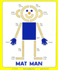 Handwriting Without Tears: Mat Man Books Set (Pre-K to Grade K)