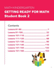 Calvert Education: Kindergarten Math Complete Set