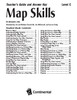 Map Skills Level C Teacher Guide and Answer Key (Continental Press)
