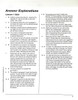 SPIRE NEXT™ Reading Comprehension Level A Assessments  Answer Key
