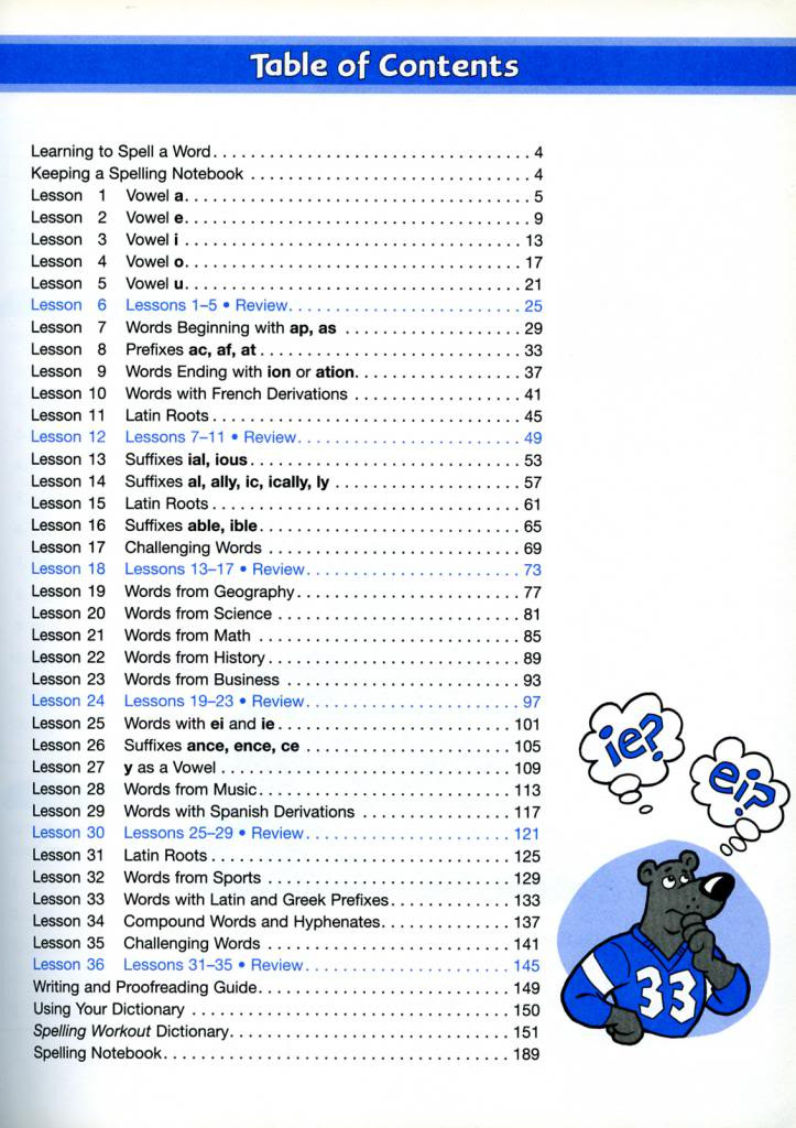 Spelling Workout Level G Student Wkbk Grade 7 Classroom Resource Center