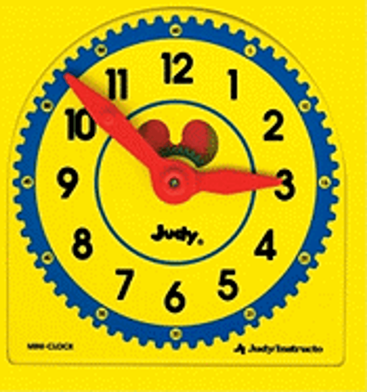 Judy Plastic Clock Class Pack Set of 6 Classroom Resource Center