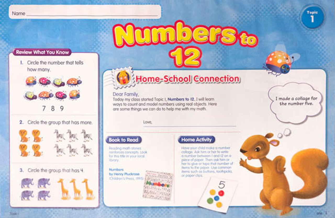 EnVision Math Grade 1 Student Workbook 2011 Version Classroom Resource Center Envision math grade 1 student workbook 2011 version classroom resource center