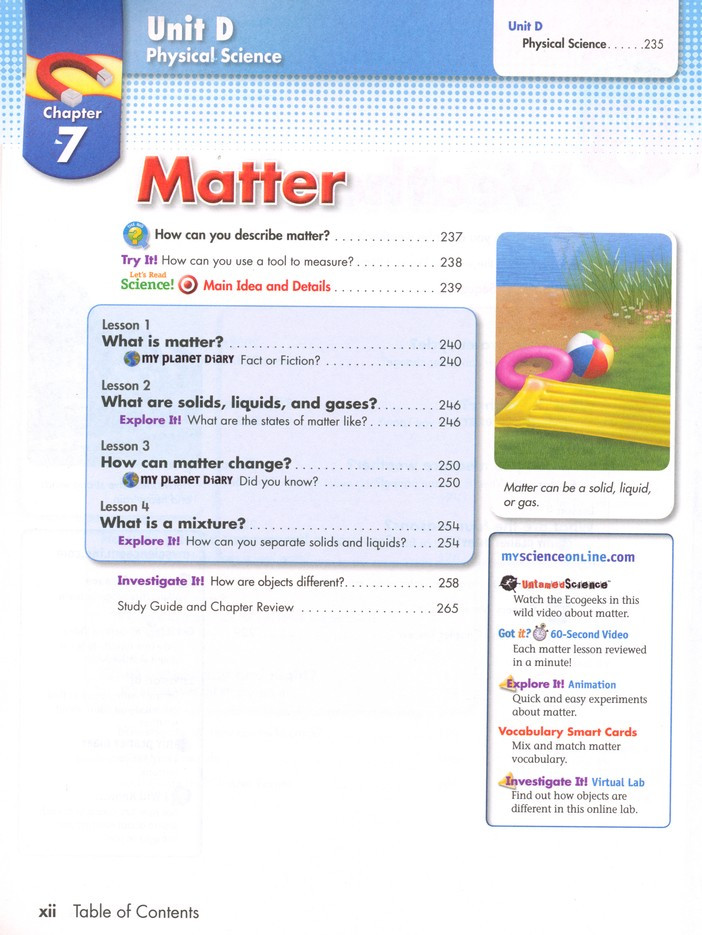 Interactive Science Grade 1 Student Workbook - Classroom Resource Center