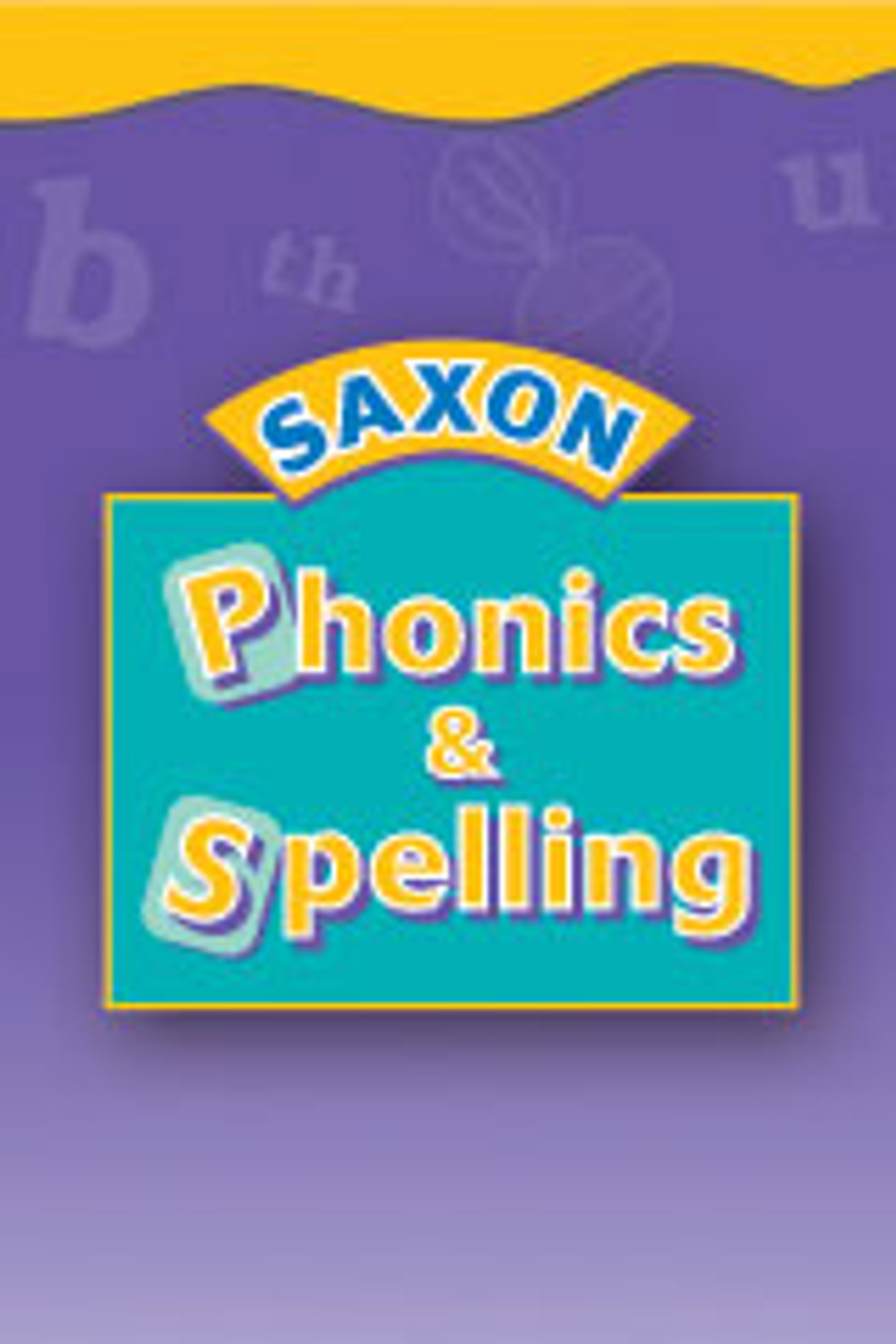 Saxon Phonics Grade 1 24 Student Letter Tiles Only 48 Sheets Classroom Resource Center