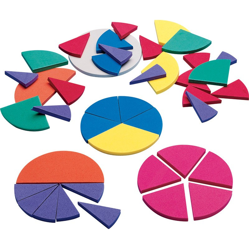 Foam Fraction Circles Classroom Resource Center