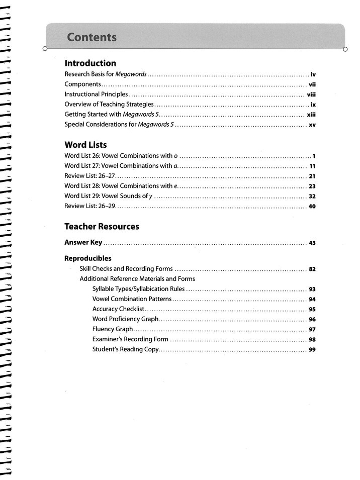 Megawords 5, 2nd Edition Teacher's Guide - Classroom Resource Center