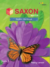 Saxon Math Grade 3 Student Workbook Set w/1 Yr. Online