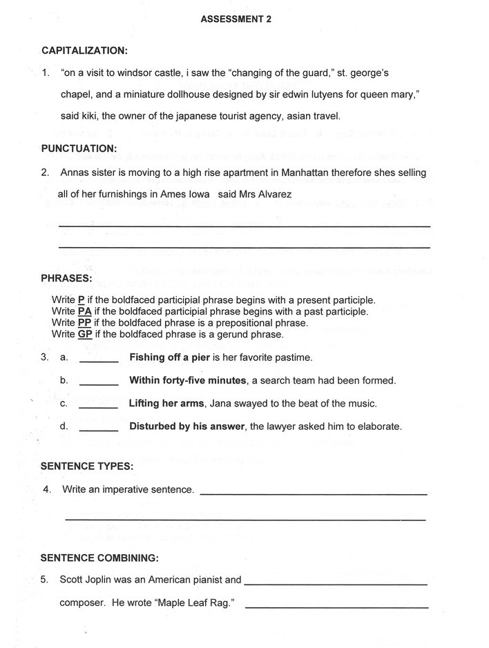 Easy Grammar Ultimate Series: Grade 11 Student Test Booklet - Classroom ...
