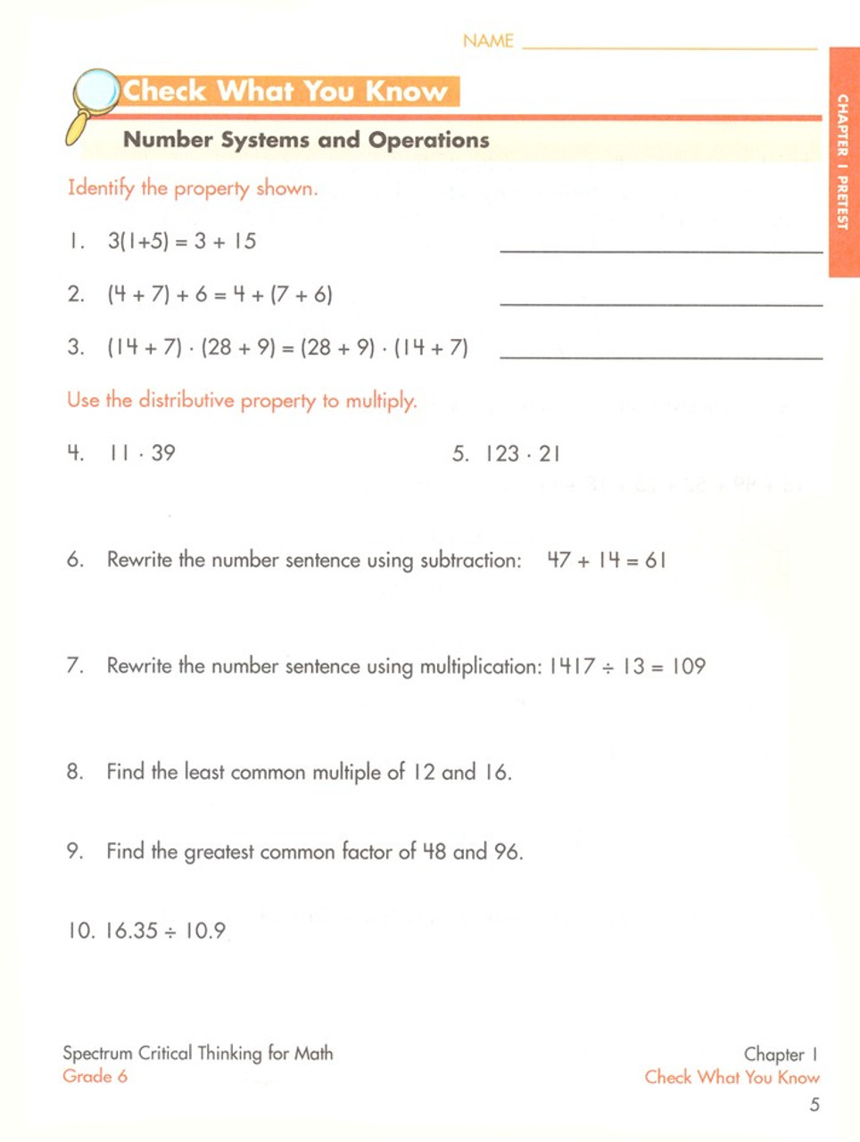 what is critical thinking 6th grade