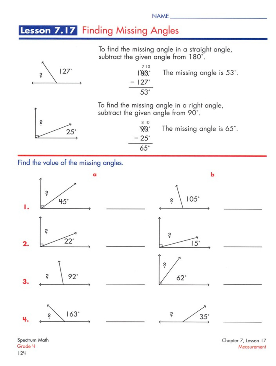 Spectrum Math Grade 4 - Classroom Resource Center
