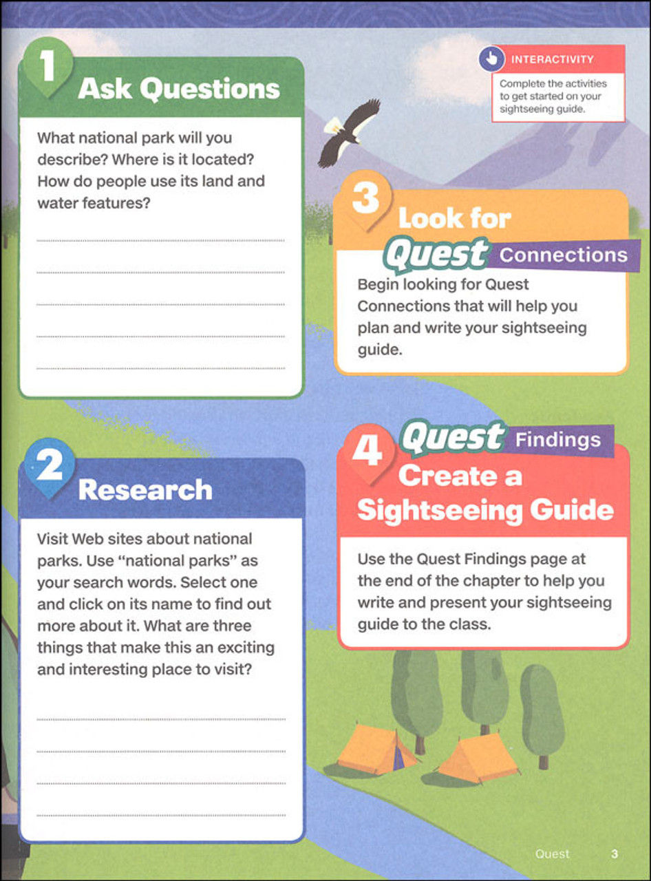 My world interactive social studies grade 3 student worktext