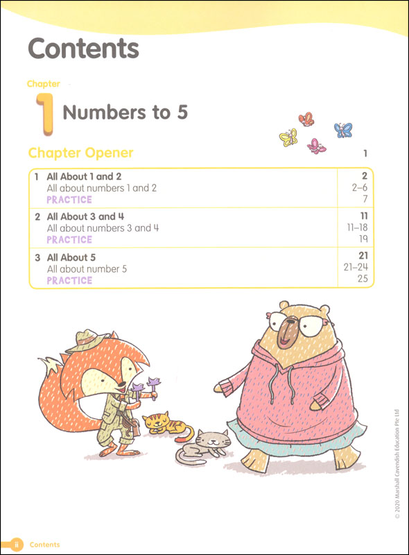 Math in Focus Student Edition Volume A Grade K