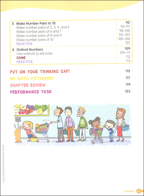 Math in Focus Student Edition Volume A Grade K